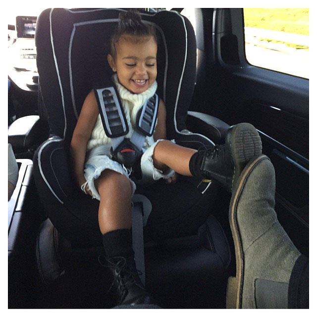 Kim Kardashian shares a cute picture from family trip