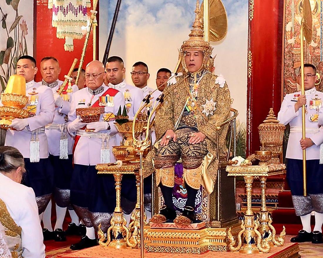 Thailand King Maha Vajiralongkorn crowned in elaborate three-day celebration
