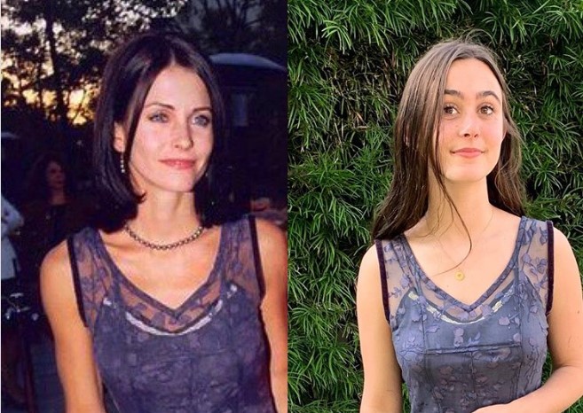 Courteney Cox’s Daughter Coco Arquette Wears Her Red Carpet Gown 21 Years Later