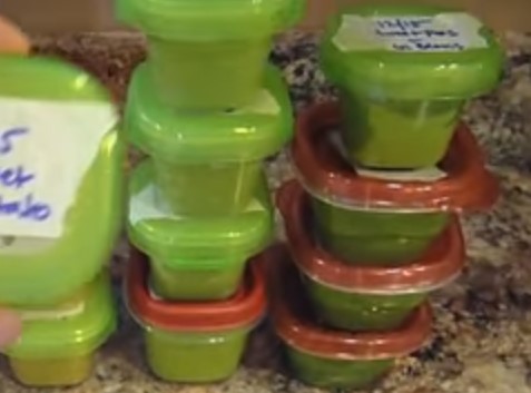 How to make baby food BULK COOKING