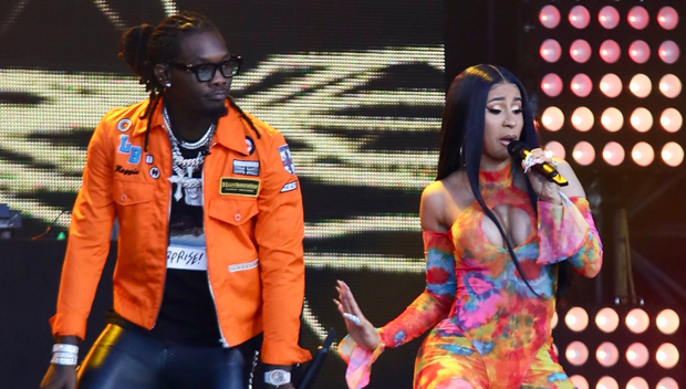 Offset & Cardi B Kiss During Wild ‘Jimmy Kimmel Live!’ Performance Of ‘Clout’